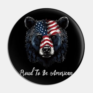 Proud To Be American Pin