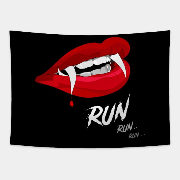 RUN RUN RUN Tapestry by S-Log