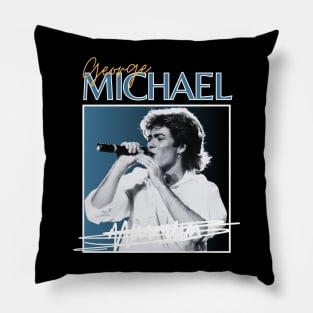 George michael///original retro Pillow