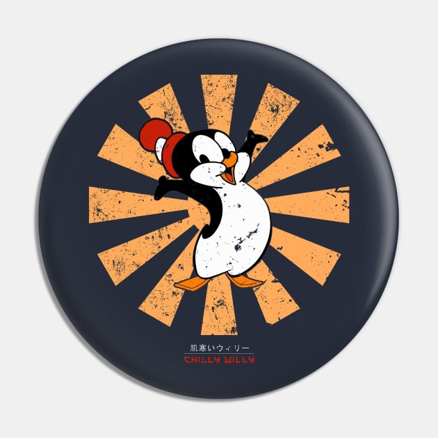 Chilly Willy Retro Japanese Pin by Nova5