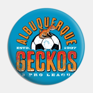 Albuquerque Geckos Soccer Pin