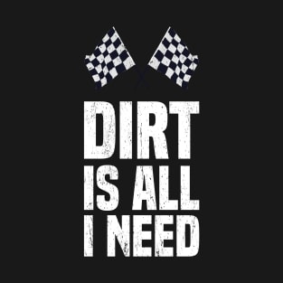 Dirt Bike Racing Track Motocross T-Shirt