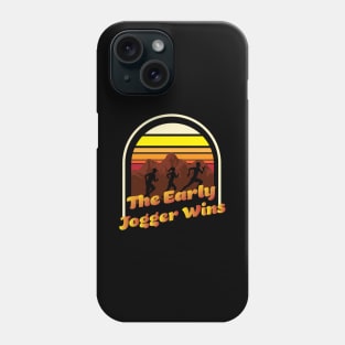 Funny Marathon Running and Cross Country Trail Runner Phone Case