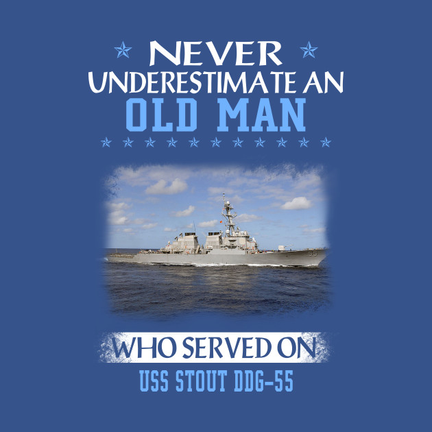 Discover USS Stout DDG-55) Veterans Day Christmas Gift - Father Day - T-Shirt