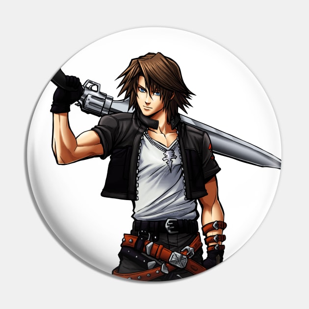 Squall KH version Pin by mcashe_art