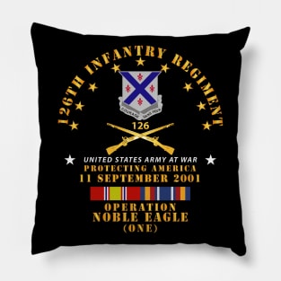 126th Infantry Regiment - 911 - ONE w SVC w BR Pillow