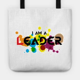 i am a leader Tote