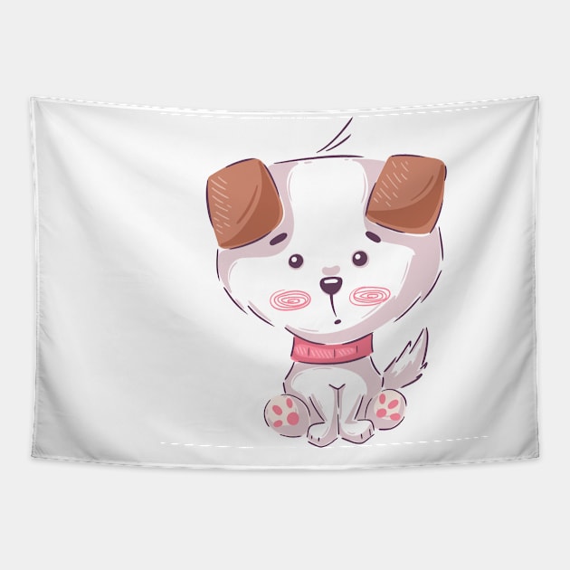 Cachorrinho Fofinho Tapestry by animaisfofos