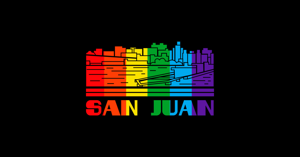 San Juan Pride Shirt San Juan LGBT Gift LGBTQ Supporter Tee Pride Month