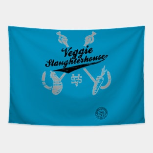 "Veggie Slaughterhouse" Original Tee Tapestry