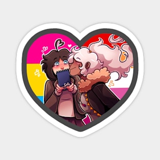 Pride Heart (Faith and Sasha) Magnet