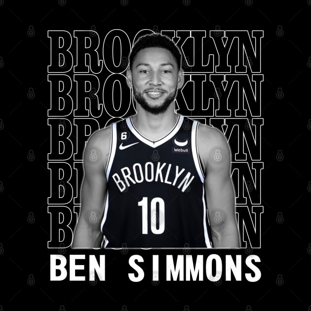 Brooklyn Nets Ben Simmons by Thejockandnerd