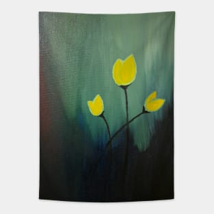 Tulip Yellow Tulip Tapestry