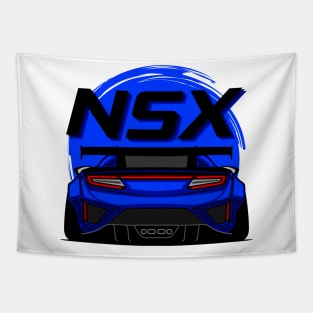 Blue NSX Rear JDM Tapestry