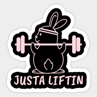 Gym Bunny Stickers for Sale