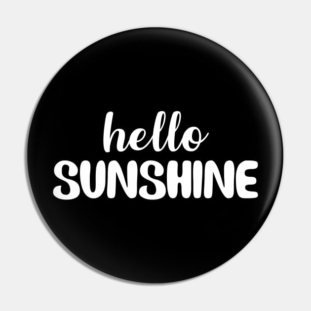 Hello SunShine Pin by sunima