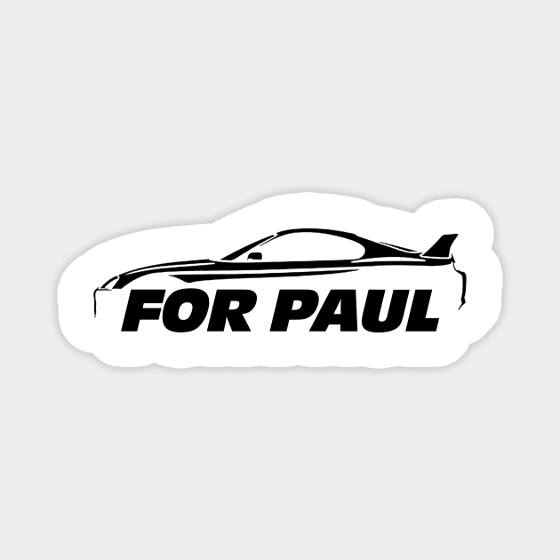 For Paul (Supra) Magnet by RepubliCommando