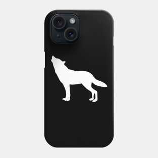 Wolf Silhouette Phone Case