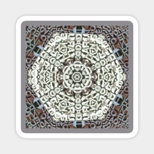 Barcelona Sagrada Familia Mandala Magnet