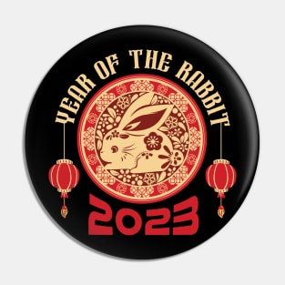 Year of the Rabbit Chinese New Year 2023 Pin