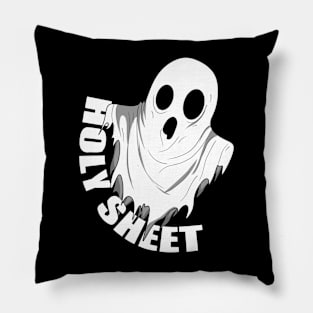 Holy Sheet Halloween Pillow
