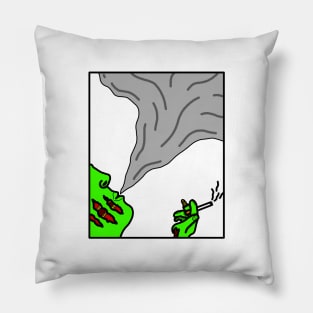 Zombie Smoker Pillow