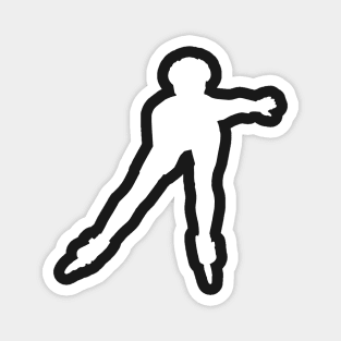 Inline skater Magnet