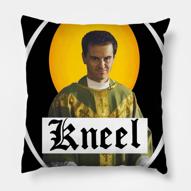 Oh god I fancy a priest Pillow by Princifer