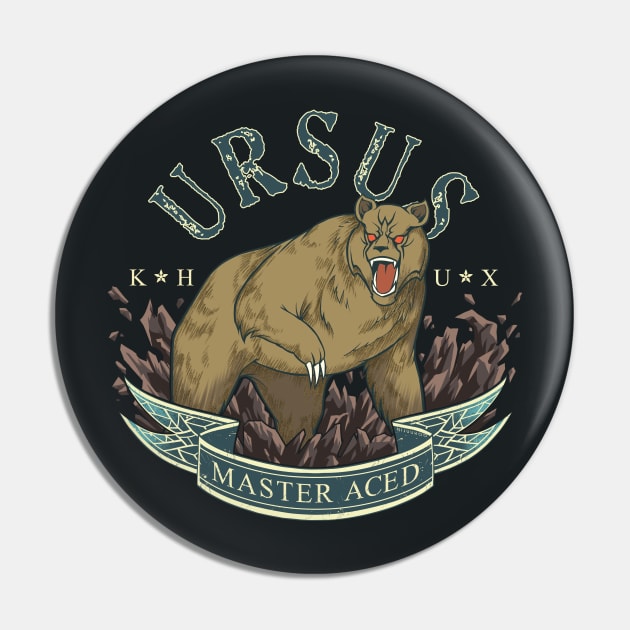 Aced of Ursus Pin by Nijuukoo