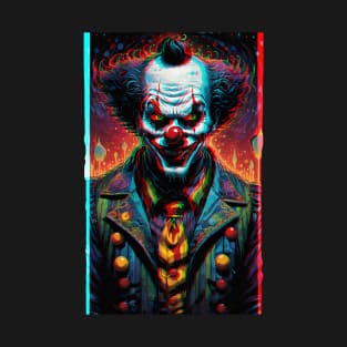 3D Evil Clown T-Shirt