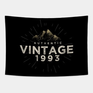 Authentic Vintage 1993 Birthday Design Tapestry