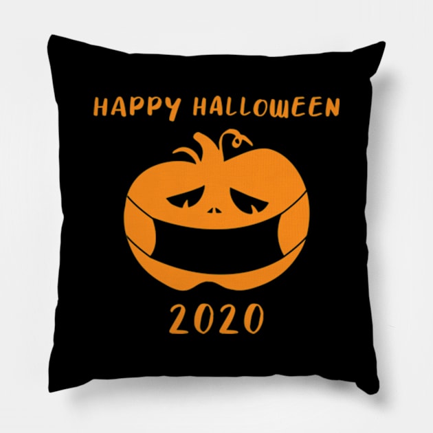 Happy Halloween 2020 Pillow by themadesigns