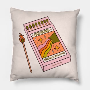 Aquarius Matchbox Pillow