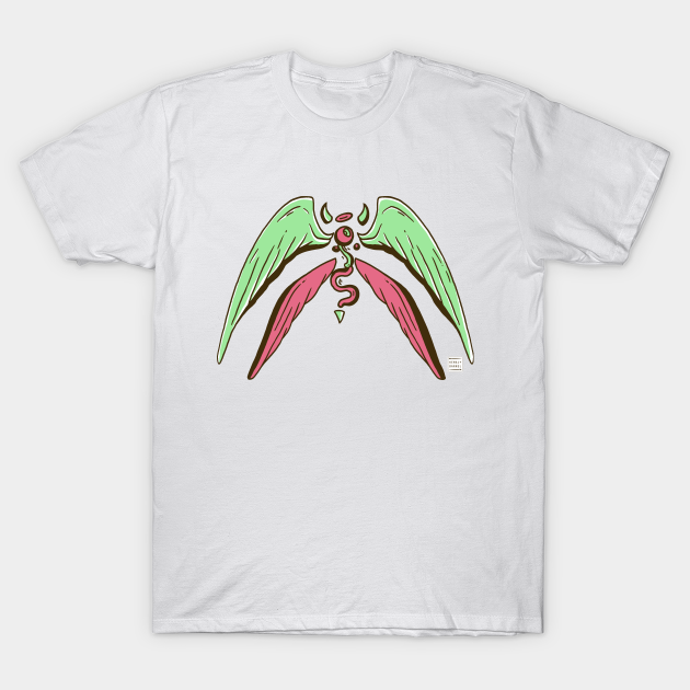 Discover Pink Mint Angel Eye - Angel - T-Shirt