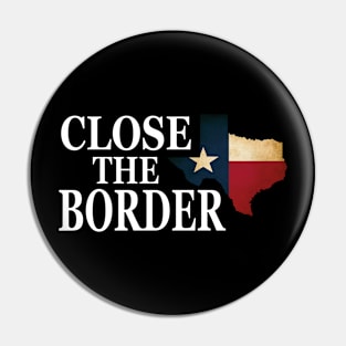 Close the border Pin