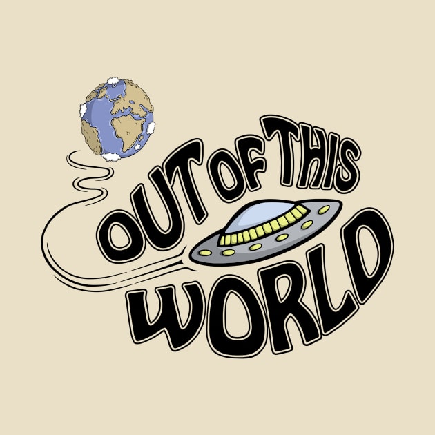 Out of this world t-shirt by FrontalLobe