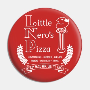 Little Nero's Pizza (Dark tees) Pin