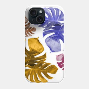 Colors Leaves Pattern artwork Phone Case