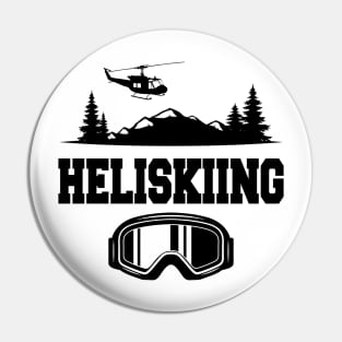 Heliskiing Pin