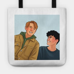 Nick and Charlie - heartstopper Tote