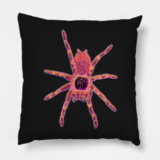 Tarantula Only “Vaporwave” V32 (Invert Glitch) Pillow