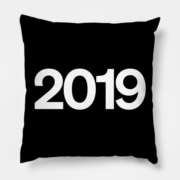 2019 Pillow by Monographis