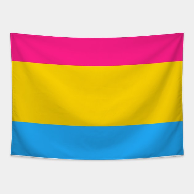 Pansexual flag colors Tapestry by InspireMe