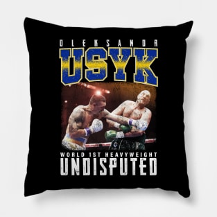 Usyk Undisputed Champ Pillow