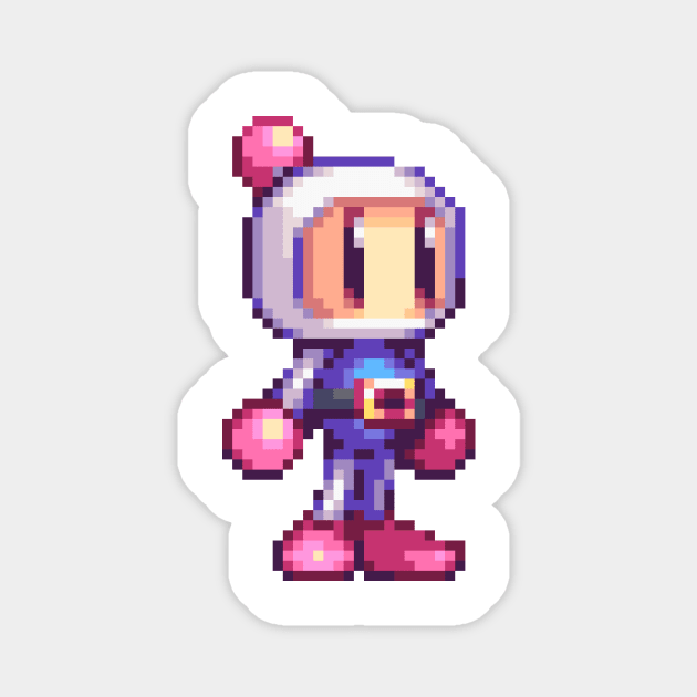 Bomberman Custom Sprite Magnet by SpriteGuy95