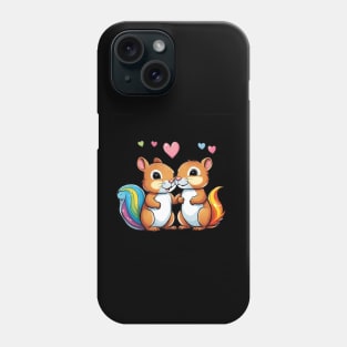 I Love you Squirrel Phone Case