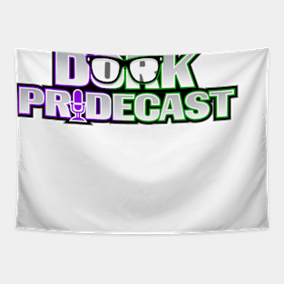 Dork Pridecast Logo Tapestry