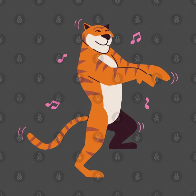 Tiger dance!!! by Grishman4u