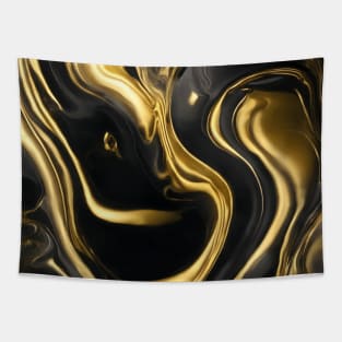 ELEGANT GOLDEN LIQUID MARBLE DESIGN, IPHONE CASE AND MORE Tapestry