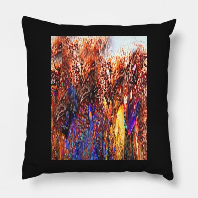 Barley Harvest Pillow by CarloVaro